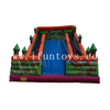 Inflatable Tropical Forest Theme Water Slide / Inflatable 18 Wahoo Water Slide / Dry Slide for Kids And Adults
