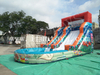 Ocean Theme Inflatable Water Slide with Pool / Slip Water Slide for Kids