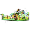 Outdoor Inflatable Jungle Fun City / Forest Bouncy with Slide / Inflatable Playground Amusement Park