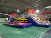Interactive Inflatable Big Baller Obstacle / Leaps N Bounds Wipeout Challenge Jumping Game