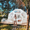 Star gazing Transparent Inflatable Bubble dome glamping tent geodesic dome tent