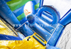 Cheap Inflatable Seaworld Bounce House Combo / Jumping Castle with Slide for Kids