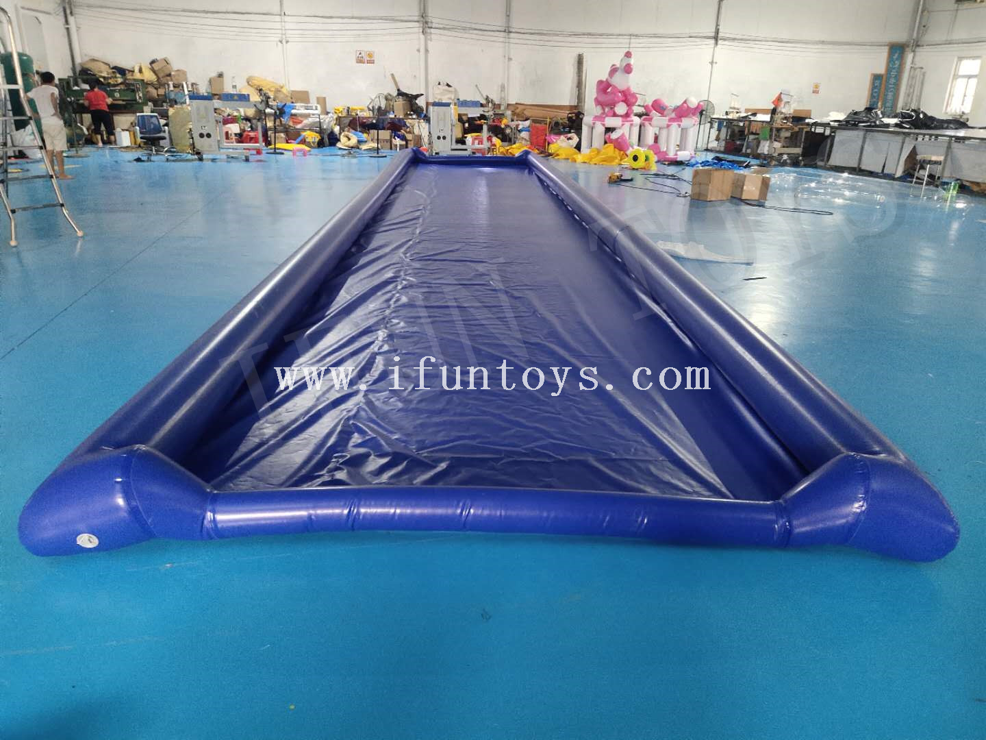 15m Long Inflatable Water Skimpool / Inflatable Pool for Skimboard Sports / Portable Inflatable Skimboard Pool