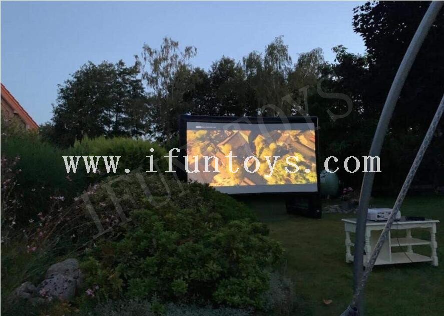 Inflatable Projector Movie Screen / TV Screen / Outdoor Inflatable Billboard for Sale