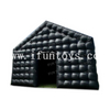 Outdoor Custom Portable Black Inflatable Nightclub Cube Party Bar Tent with Led Lighting Night Club for Disco Wedding Event