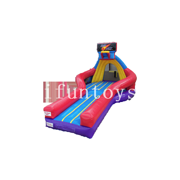 Funny Sporting Inflatable Slam Dunk Basketball Game/ Inflatable Basketball Shootout /Inflatable Basketball challenge game