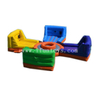 Outdoor Inflatable Bungee Hippo Run Game/ Inflatable Hungry Hippo Chow Down Game for Kids And Adults