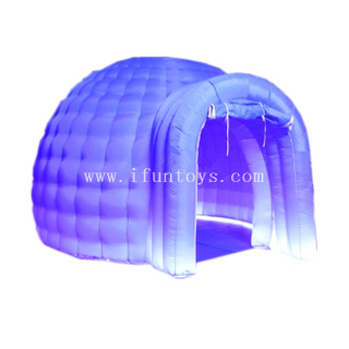LED Lighting Inflatable Dome Tent /Inflatable Igloo Playhouse Tent/Inflatable Air Dome Tent For Party