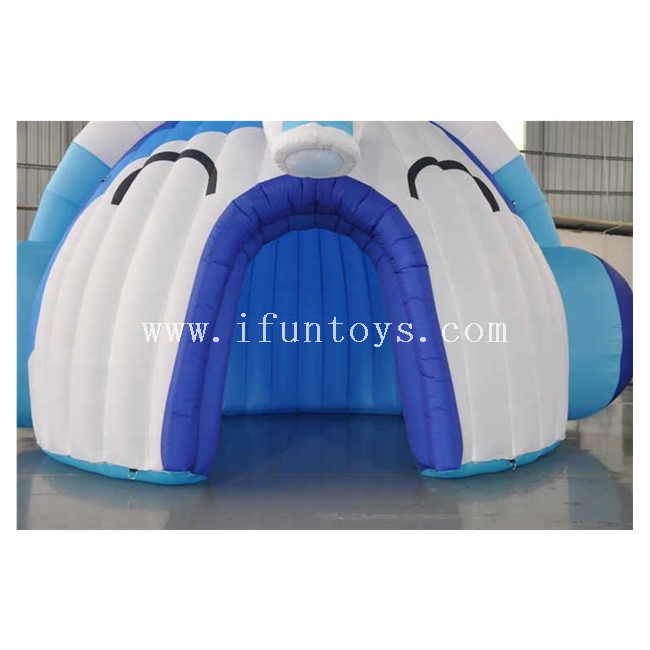 Inflatable Headset Dome Tent / Inflatable Event Tent / Headphone Shape Outdoor Inflatable Advertising Tent 