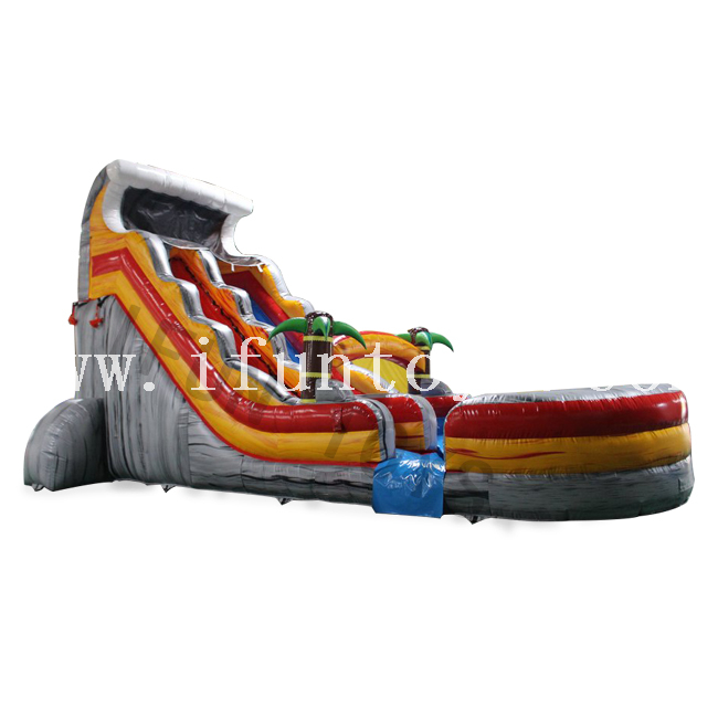 Palm Tree Water Slide Inflatable Slip N Slide for Adults And Kids