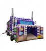 Outdoor Inflatable Turck Obstacle Course Bounce House / Interactive Inflatable Obstacle Run Game for Challenge 