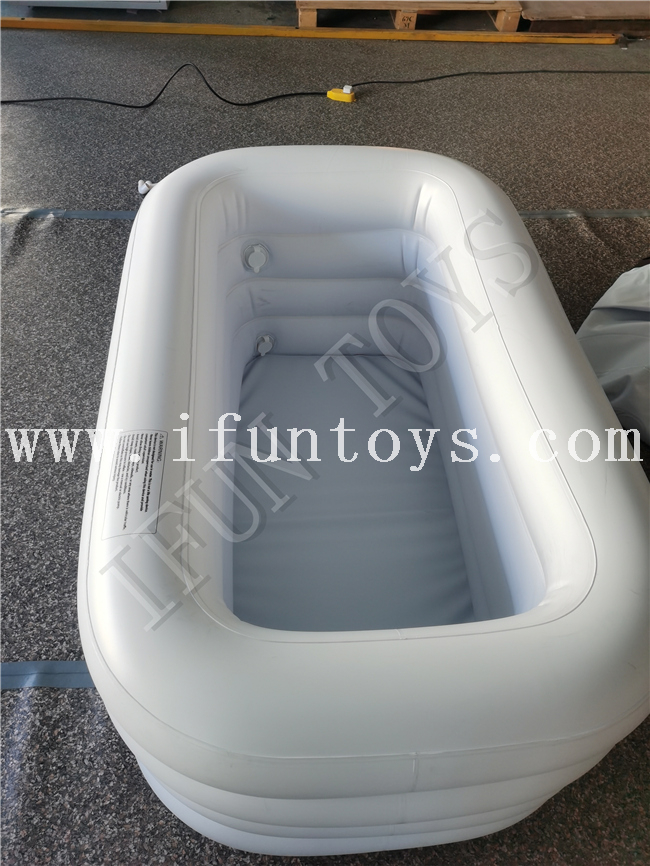Recoverytub Inflatable Ice Bath / Solo Ice Bathtub for Athlete