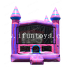 Cheap Inflatable Bounce House with Air Blower / Portable Jumping Bouncy Castle Moonwalk Bouncer for Backyard Family Event Party