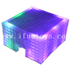 Outdoor LED Light Inflatable Cube Tent / Portable Inflatable Exhibition Tent Party Tent / Air Tent for Wedding