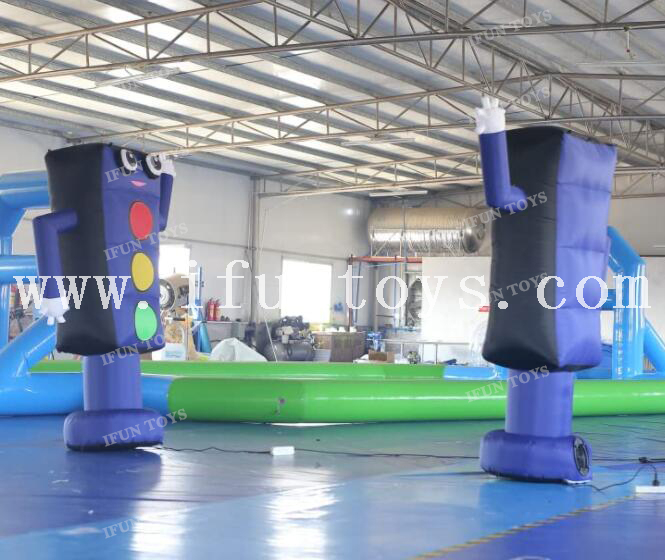 Portable Advertising Model Inflatable Traffic Light for Event/Education/School/Activity