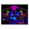 Hanging Inflatable Hydra Lilia / LED Lighted Inflatable Air Star Balloon / Inflatable Star Flower for Party