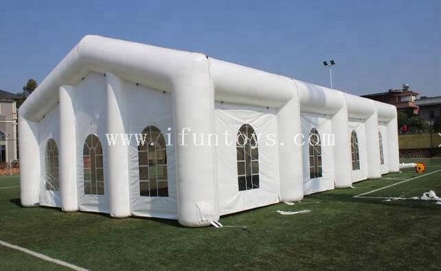 Waterproof Outdoor Inflatable Wedding Tent /Inflatable House Tent For Party/White Inflatable Event Tent For Sale