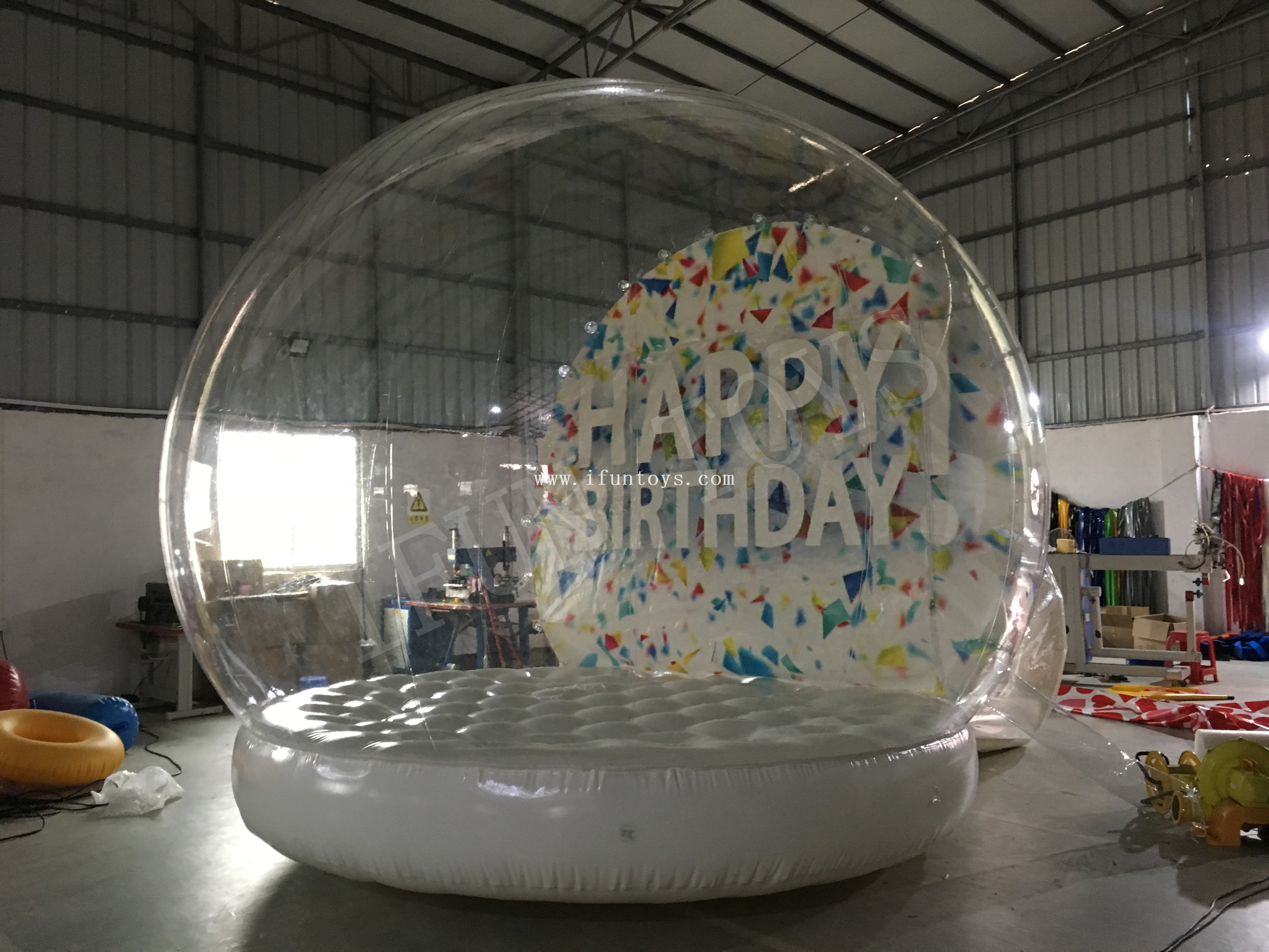Inflatable Human Snow Globe / Inflatable Snow Globe Photo Booth / Giant Snow Globe Tent for Birthday Party 