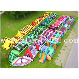 Beast Inflatable 5K Obstacle Run / Extreme Obstacle Race for Outdoor Sport Game
