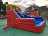 Inflatable Backyard Water Park / Water Slide Combo with Air Blower for Kids