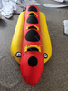 Pool Floating Toys PVC Towable Banana Boat Water Sport Ski Tube for 3 Persons