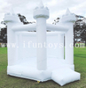 New Style White Inflatable Wedding Castle Bouncy / Inflatable Bouncer Jumping House for Adults and Kids