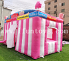 PVC Durable Inflatable Carnival Treat Shop Fun Food Concession Stand /Advertising Inflatable Fun Food / Drink Booth for Business