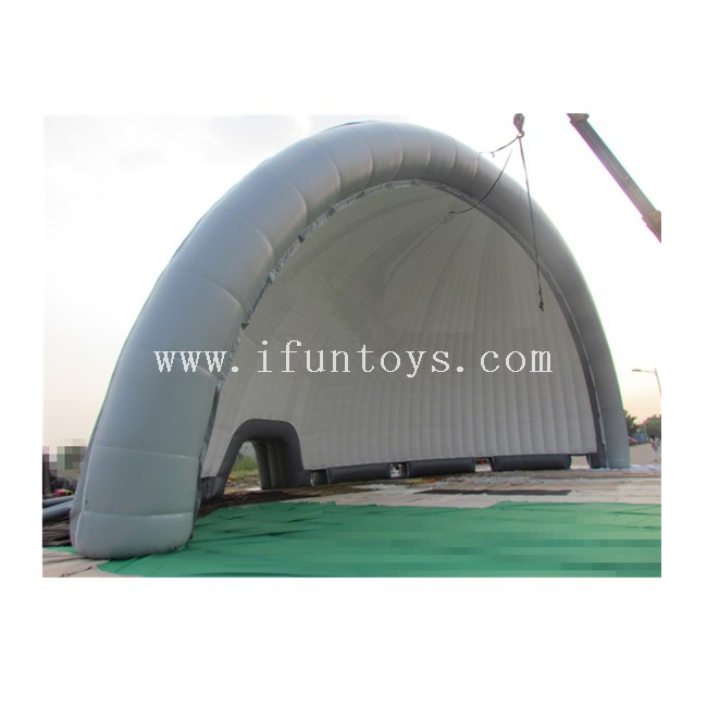 Outdoor Giant Inflatable Dome Building / Inflatable Marquee Dome /inflatable Structures with 2 Half Shell Tent for Sale