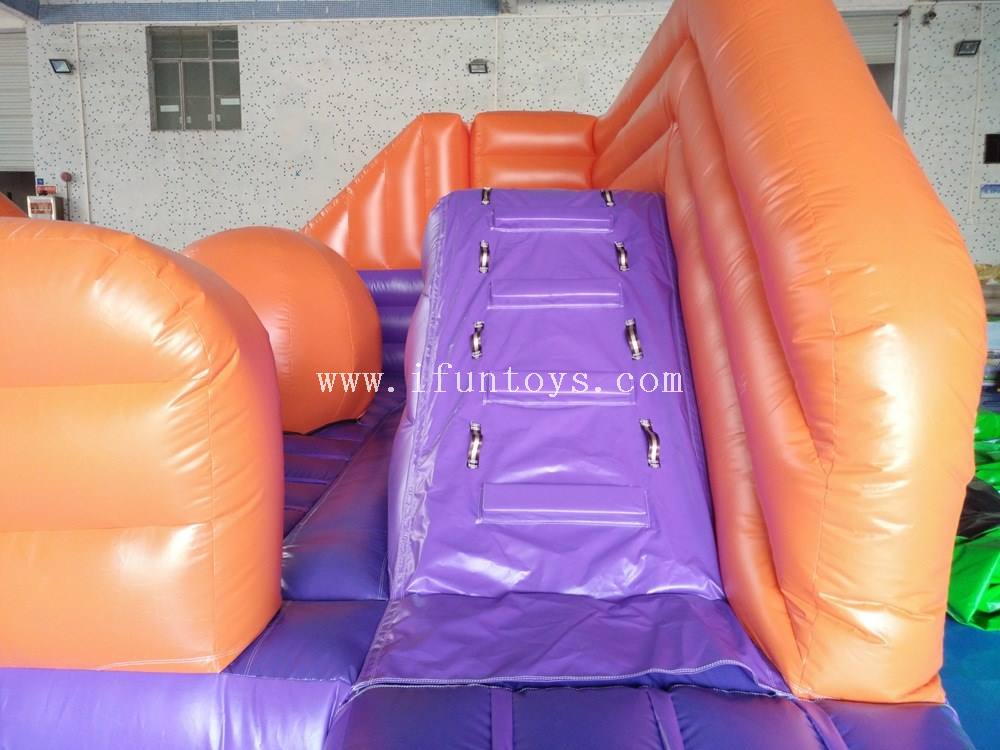 Popular inflatable Wipeout Big Baller/Wipeout Inflatable Obstacle Course/Big Baller Interactive Inflatable wipeout Game