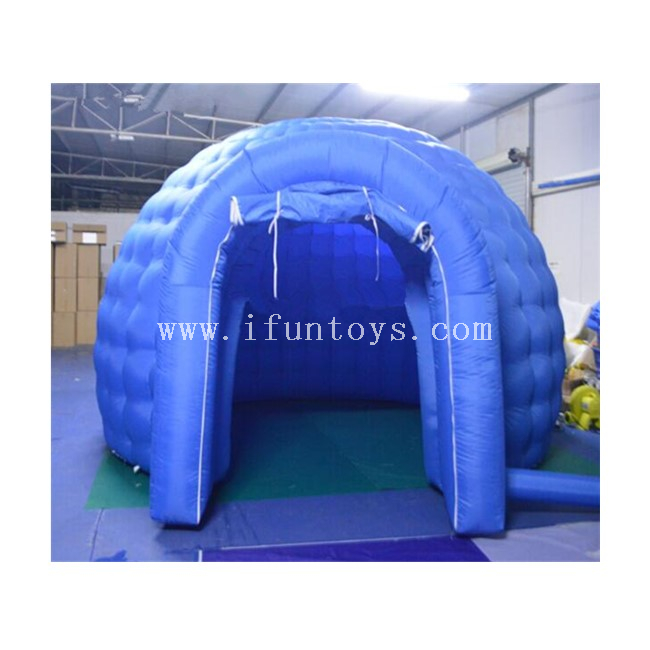 LED Lighting Inflatable Dome Tent /Inflatable Igloo Playhouse Tent/Inflatable Air Dome Tent For Party