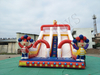 Inflatable Clown Slide for Amusement Park / Double Lanes Slip Slide / Waterslide Inflatable for Kids