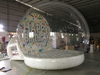 Inflatable Human Snow Globe / Inflatable Snow Globe Photo Booth / Giant Snow Globe Tent for Birthday Party 