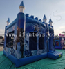 Outdoor Inflatable Frozen Bouncer Combo / Jumping Castle with Slide for Kids