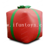 PVC Inflatable Christmas Gift Box with Air Pump for Home Party/Yard/Shop/Street Decoration