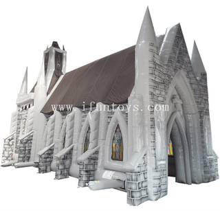 Commercial grade architecture used customized inflatable church tent /inflatable wedding tent /inflatable party tent for sale