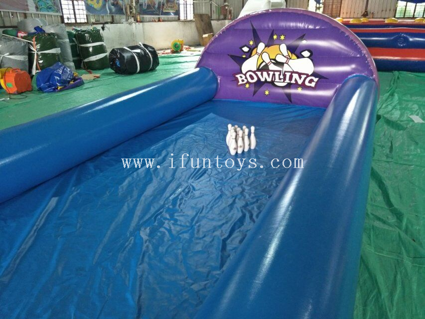 Inflatable bowling race sport games /Outdoor inflatable bowling single
