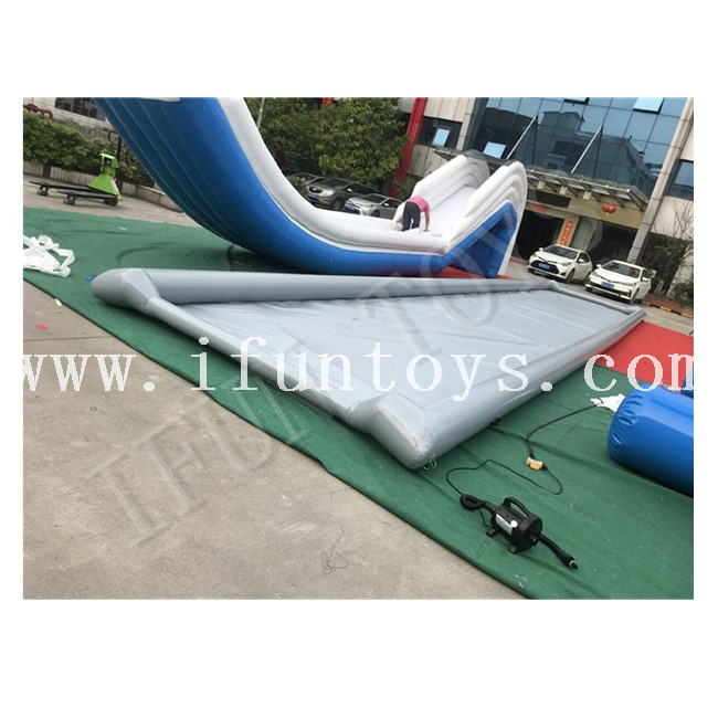Outdoor Portable Inflatable Skimboarding Pool / Mobile Skimpools / Inflatable Pool for Skimboard Games