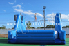 Interactive Inflatable Tight-rope Walk with Safe Air Bag / High Altitude Challenges for Amusement Park 