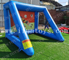 Portable Inflatable Football Target Shooting Goal with Hole Inflatable Soccer Toss Game Inflatable Football Shoot Door