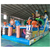 Outdoor kids inflatable Pirates theme bouncy castle with slide /inflatable playground/bouncer combo Obstacle for fun city