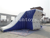 Water Park Toys Floating Inflatable Jumping Tower / Climbing Water Tower with Slide for Summer