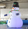 LED Inflatable Snowman with Hat / Christmas Snowman for Outdoor Decoration