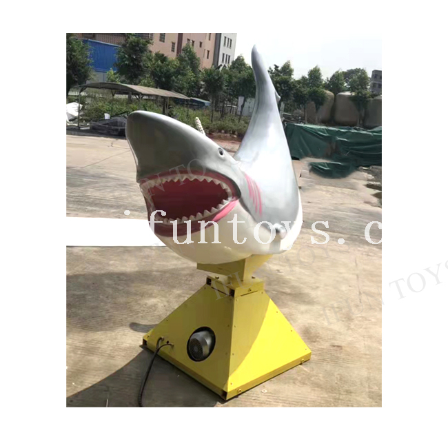 Funny Amusement Rides Inflatable Sports Game Inflatable Mechanical Rodeo Shark For Party