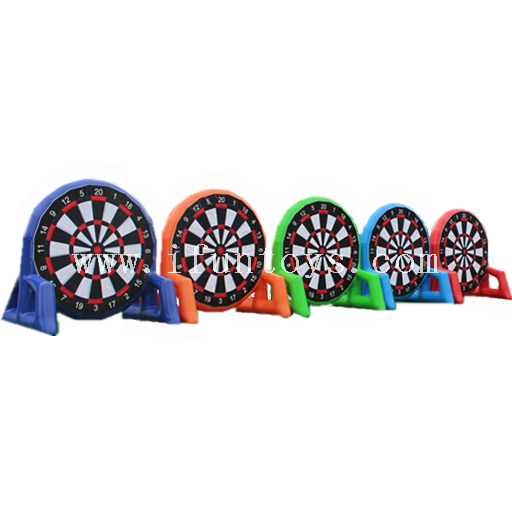 Velcro Soccer Giant Dart Game Inflatable Kick Shooting Darts Football And Golf Dartboard for Party