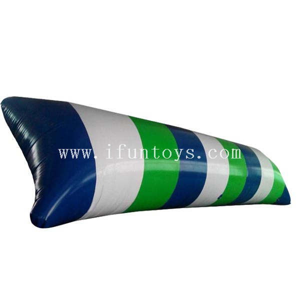 Hot sale aqua Inflatable water blob/Water Catapult/inflatable water jumping pillow for water park game