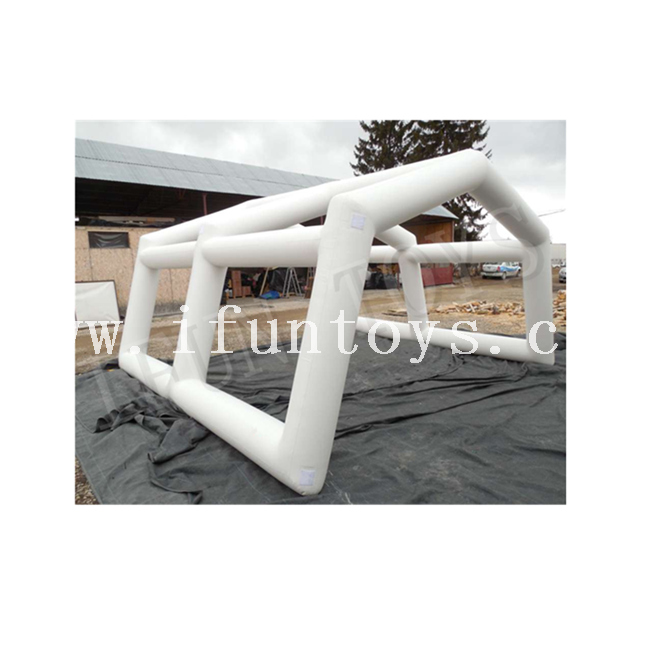 Portable Inflatable Emergency Medical Tent / Inflatable First Aid Tent / Red Cross Sealed Tent