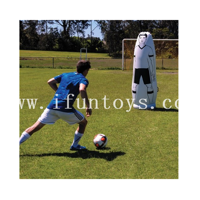 Inflatable Football Training Dummy Soccer Dummy Goalkeeper Tumbler/ Inflatable Fitness Boxing Bag Sandbags 