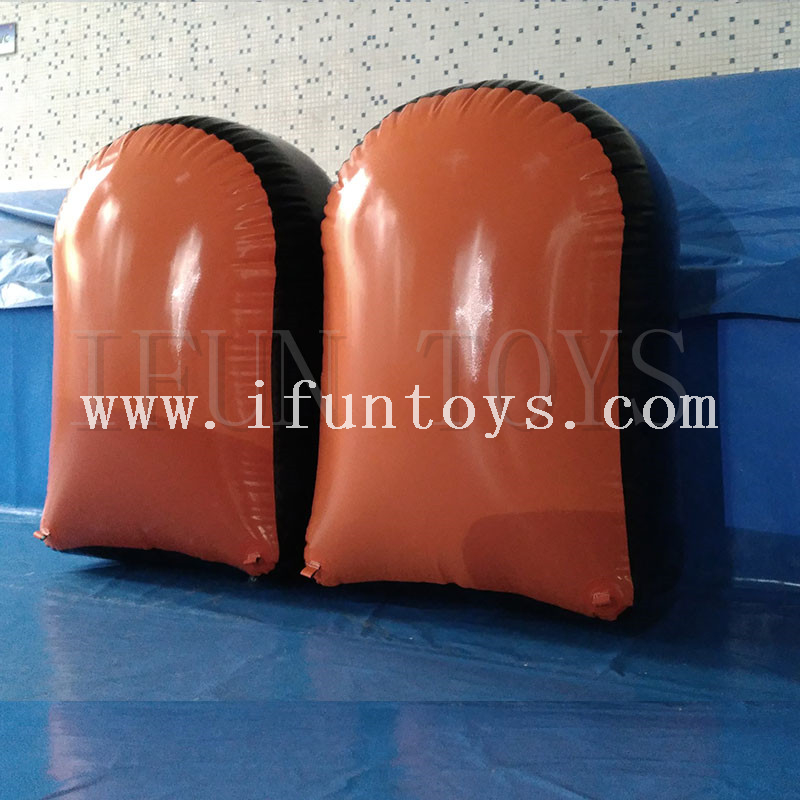 Outdoor Inflatable bunkers for laser tag/Tombstone Inflatable Tactical Paintball Bunker/ inflatable speed ball bunkers