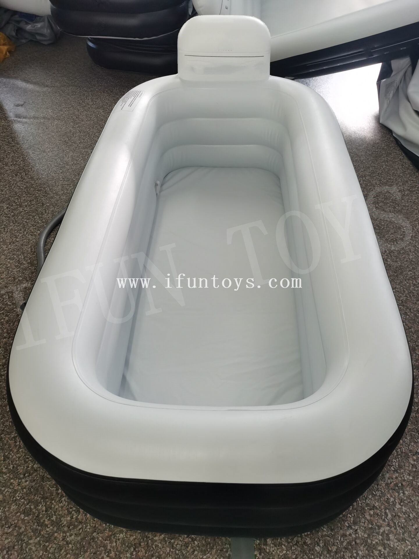 Portable Inflatable Solo Ice Bath / Rectangular Inflatable Recovery