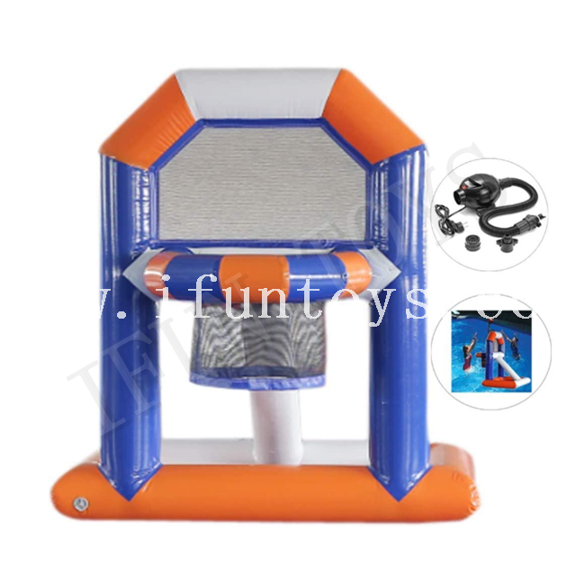 Inflatable Basketball Hoop / Floating Basketball Goal / Basketball Shooting Game for Swimming Pool